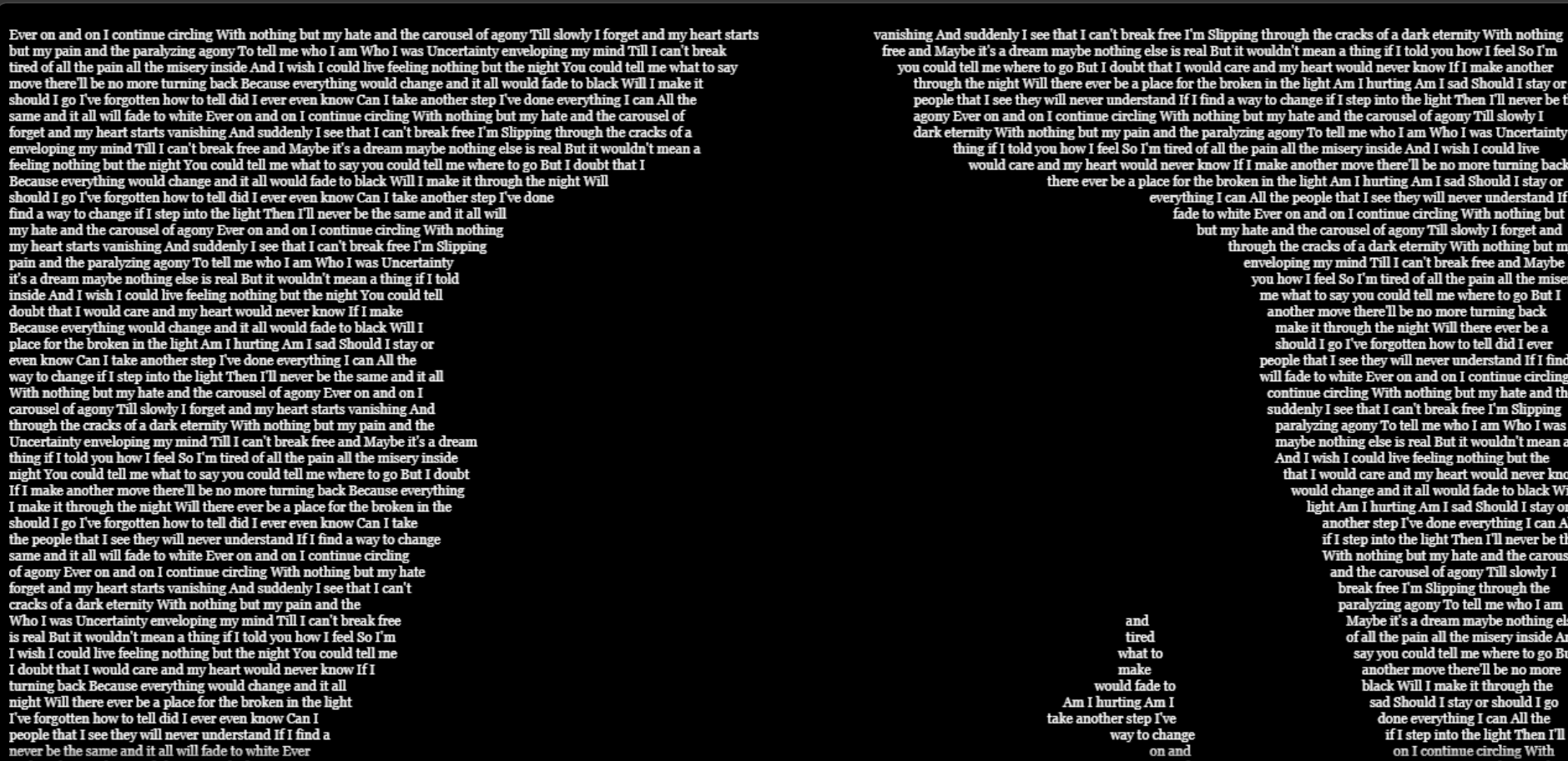 Pretext Typography ASCII